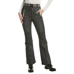 Khrisjoy Womens Glitter Ski Pant, Black